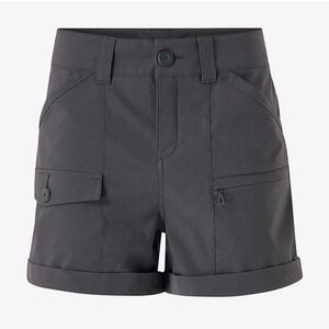 Helly Hansen Black Outdoor Hiking Cargo Shorts Women's Utility Travel Size Large